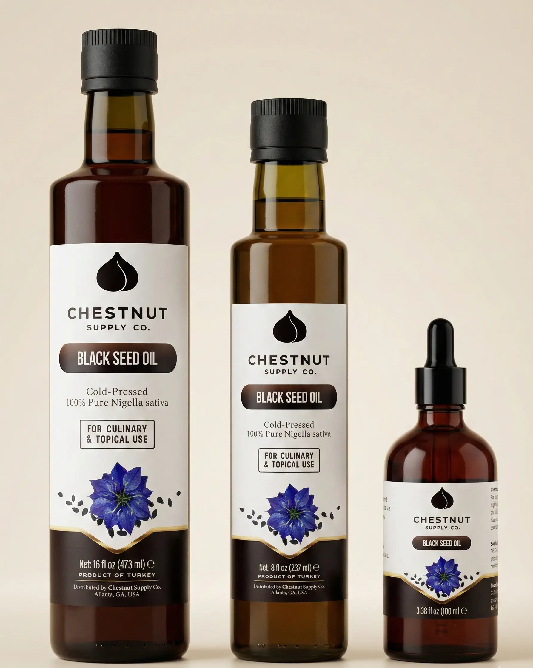 Black Seed Oil — Cold-Pressed